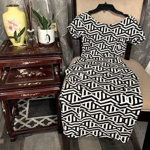 Zara Trafaluc knee length dress